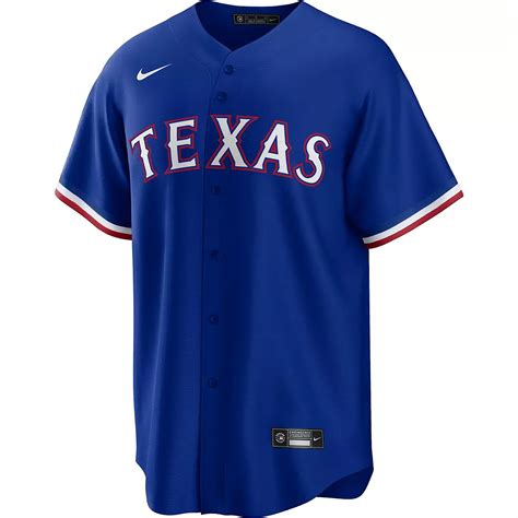 nike men's texas rangers replica jersey|texas rangers baseball jersey.